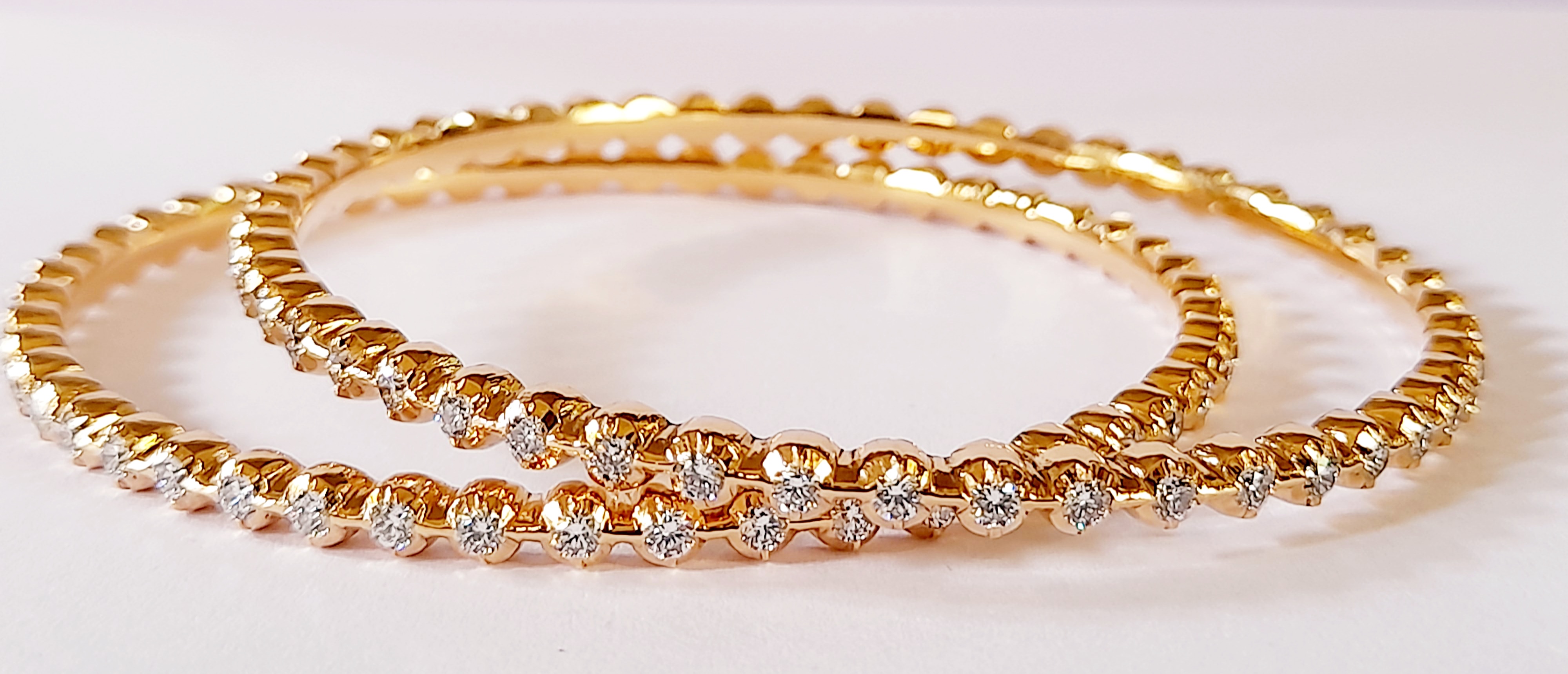 Diamond bangles -1